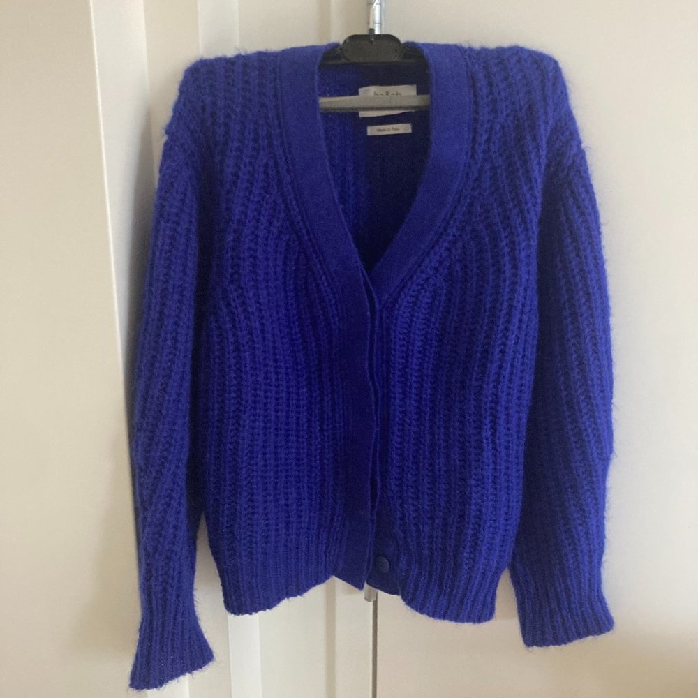 Ba&Sh Blue Cardigan